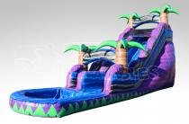 A 16 Purple Crush Water Slide With Pool A 16 Purple Crush Water Slide With Pool